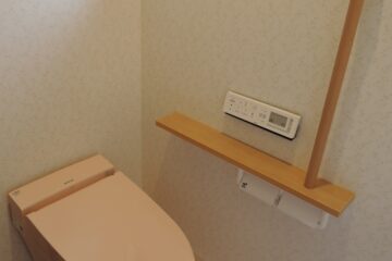 押し入れ(長手1200ｍｍ)を解体しトイレを増設　滋賀県栗東市