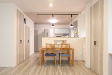築35年のLDKリフォーム！家族が同じ部屋で暖かく過ごせる喜び　草津市