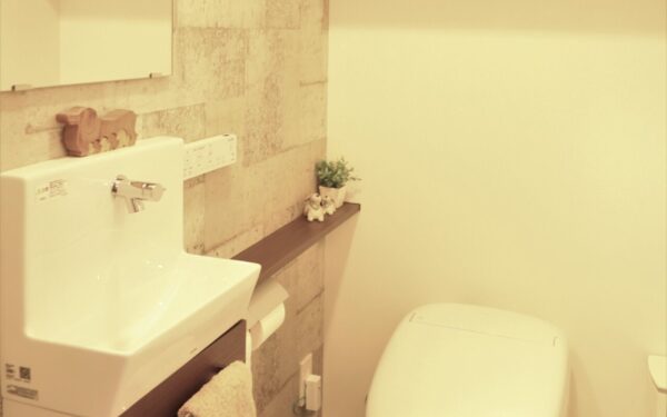 使い勝手の良さは活かしたまま収納力をアップ！おしゃれな雰囲気の洗面所・トイレへリフォーム｜草津市
