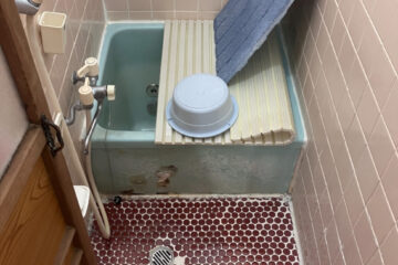 築35年の狭い浴室・洗面所を念願のシステムバス・きれいな洗面所へリフォーム｜草津市
