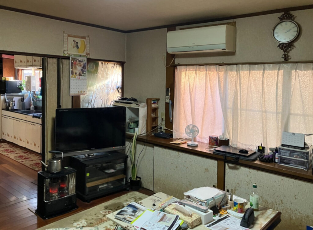 リフォーム前のLDK2