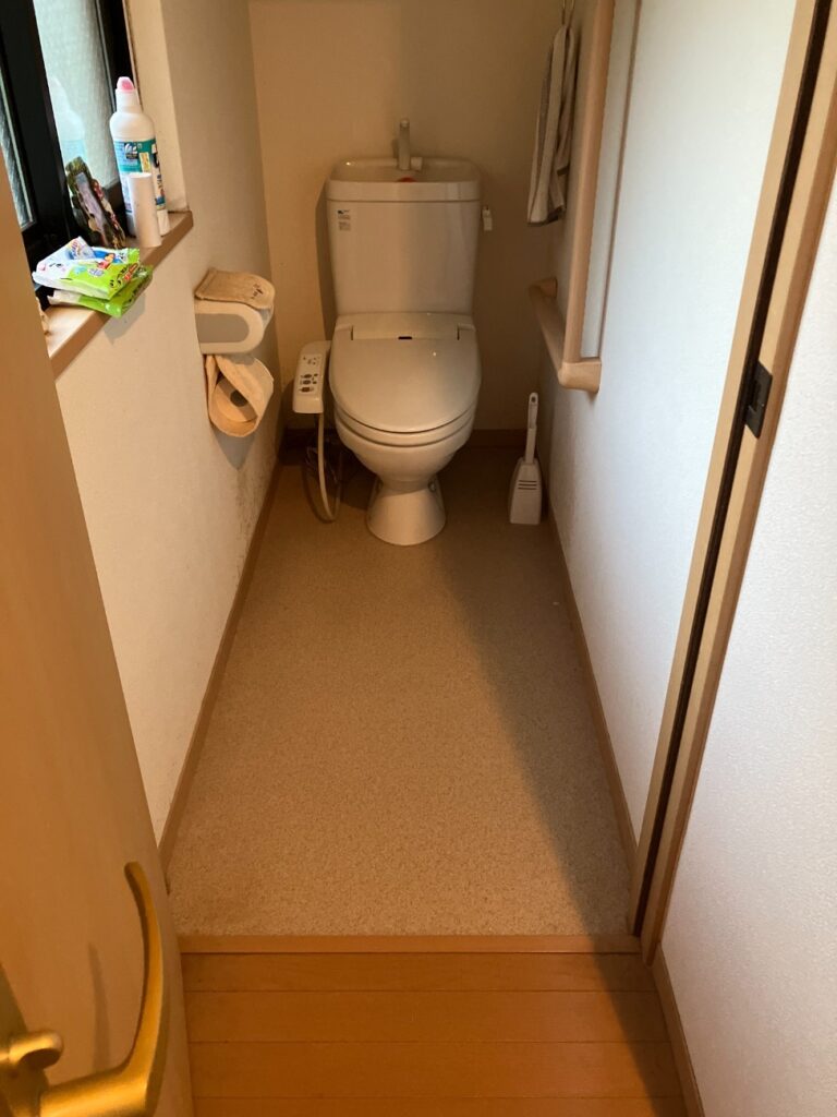 リフォーム前のトイレ１