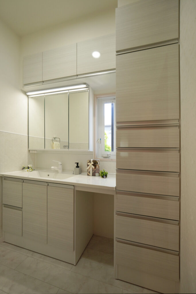 リフォーム後の洗面所１