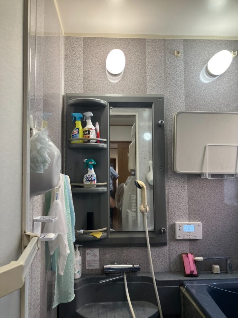 リフォーム前の浴室2