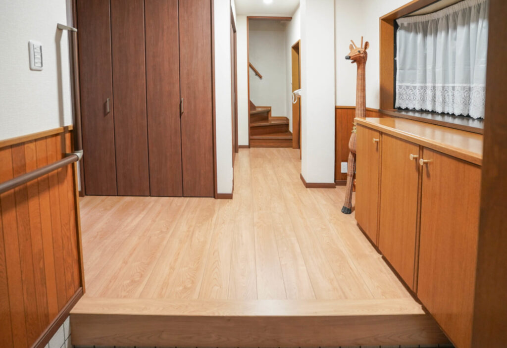 リフォーム後の玄関1