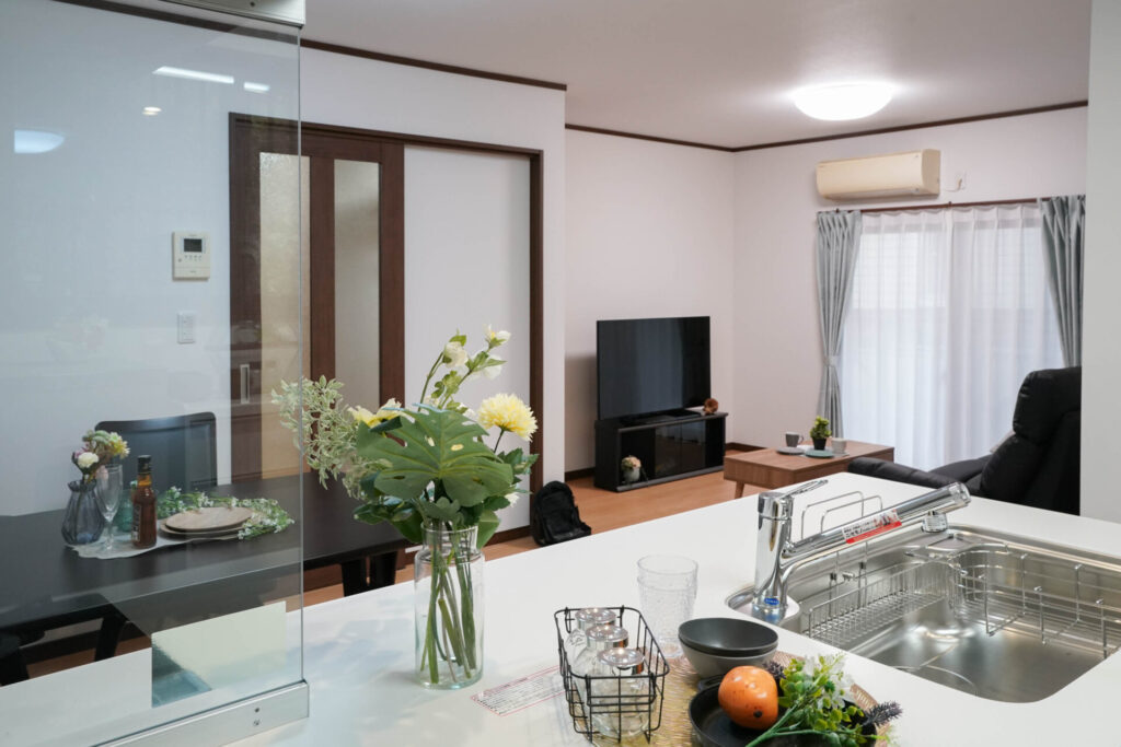 リフォーム後のLDK2