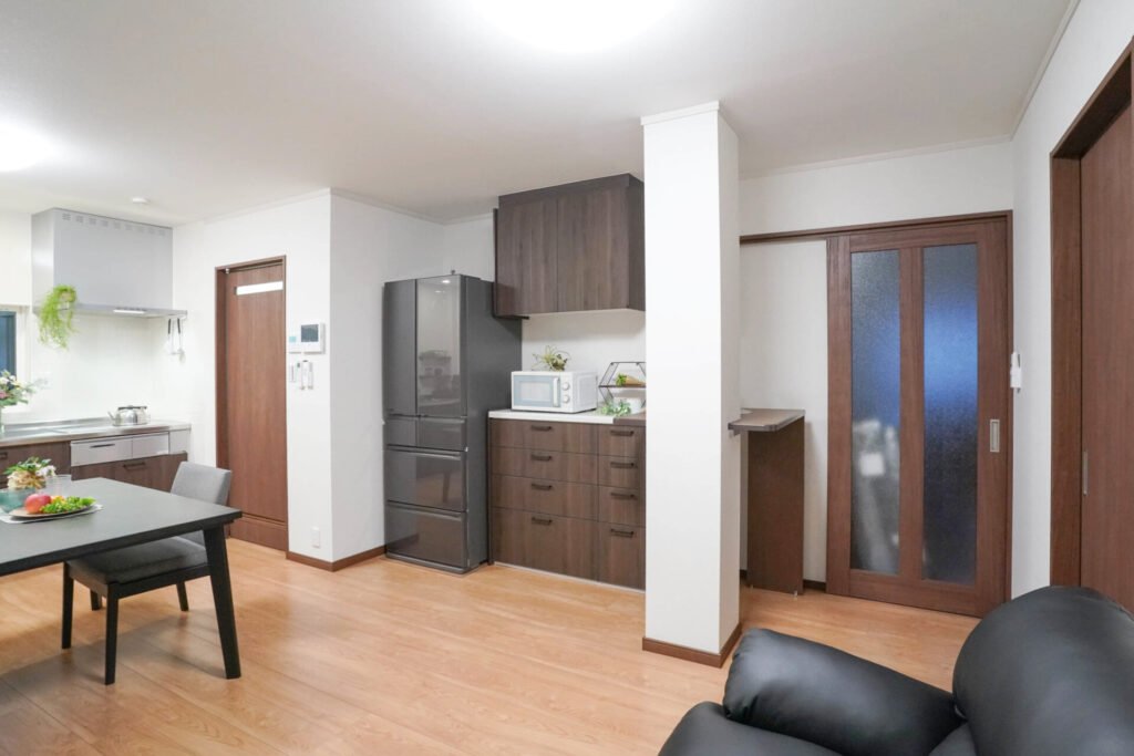 リフォーム後のLDK2