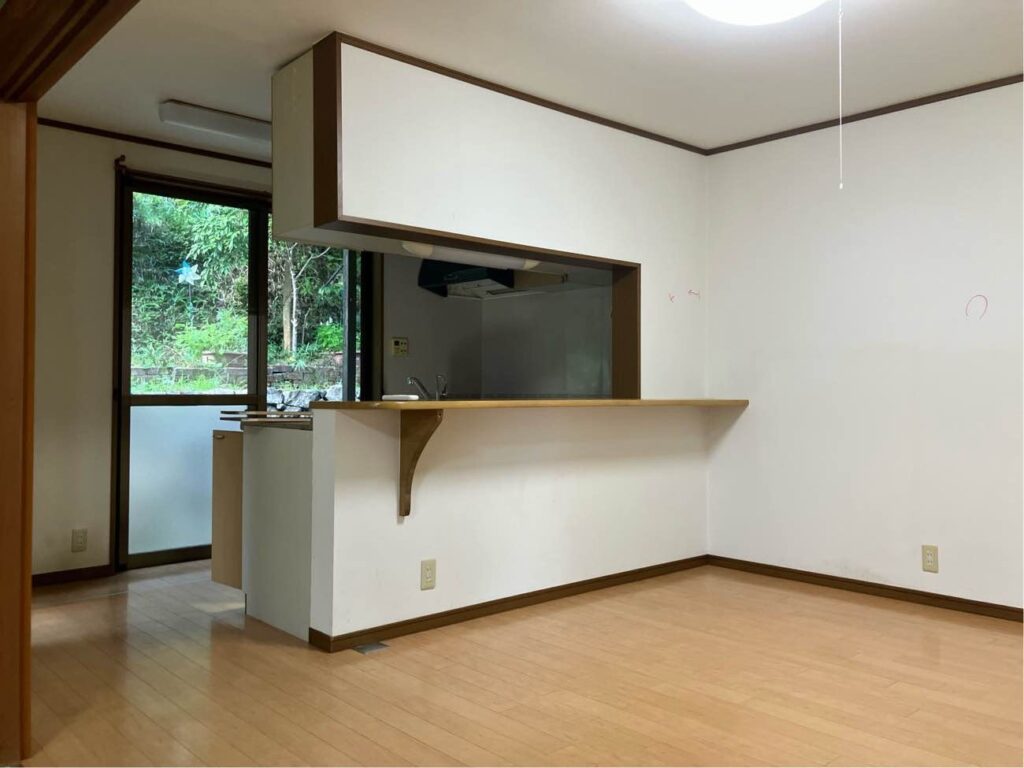 リフォーム前のLDK1