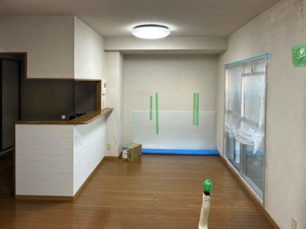 リフォーム前のLDK1