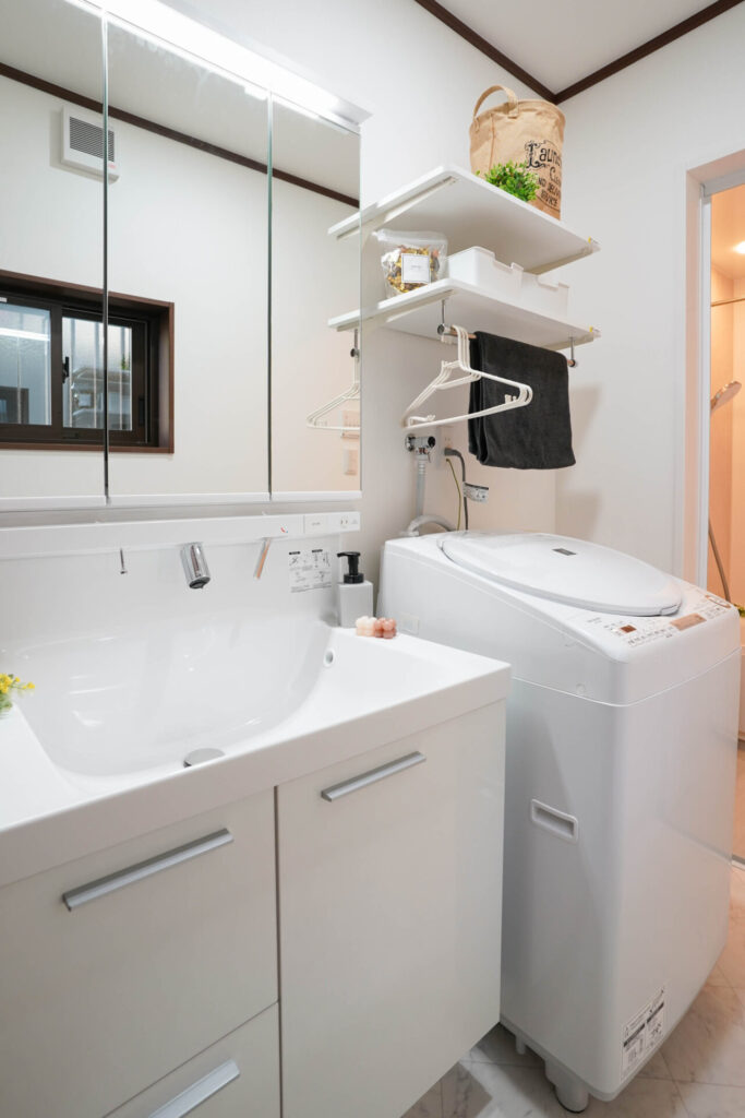 リフォーム後の洗面所2