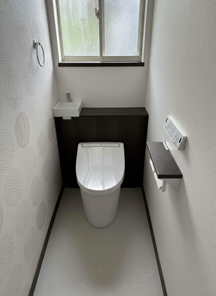 リフォーム後のトイレ1