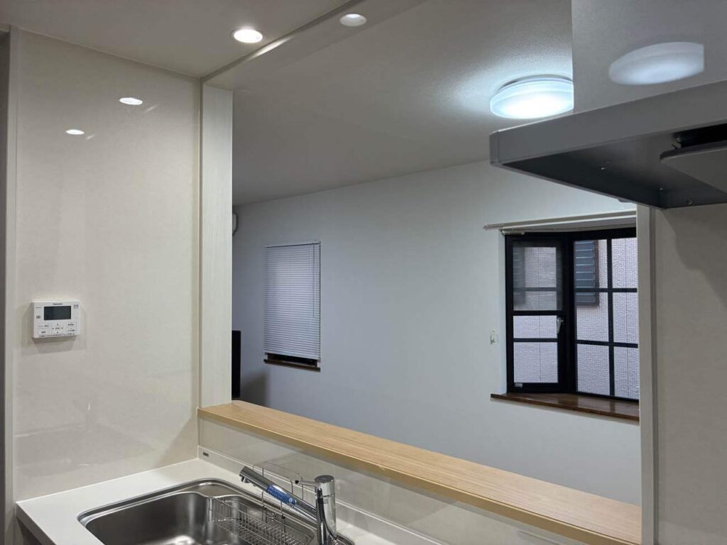 リフォーム後のLDK２