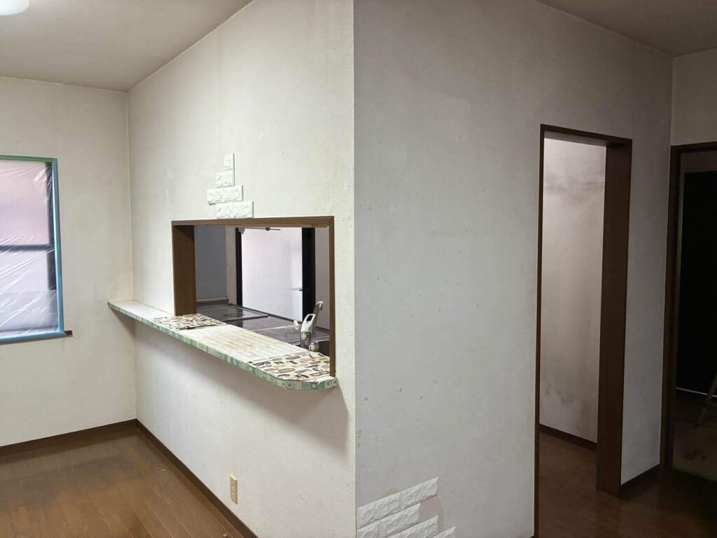 リフォーム前のLDK１