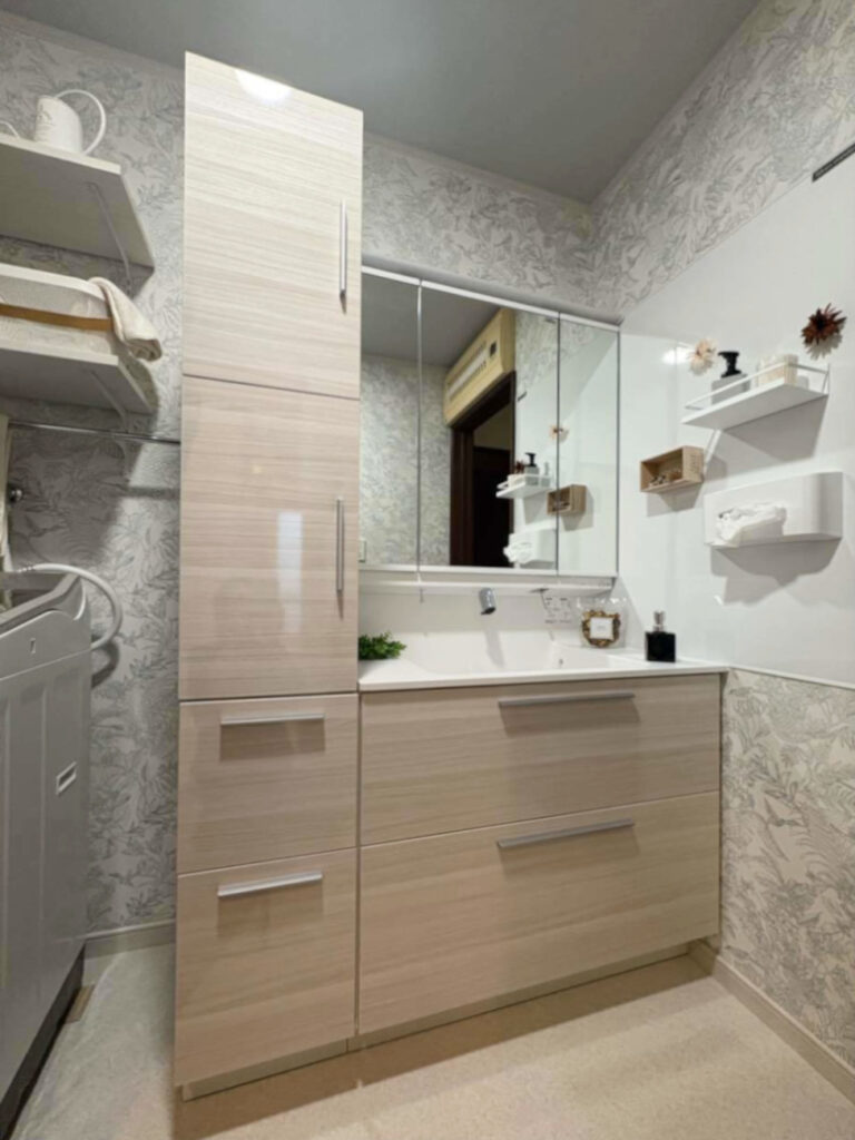 リフォーム後の洗面所1