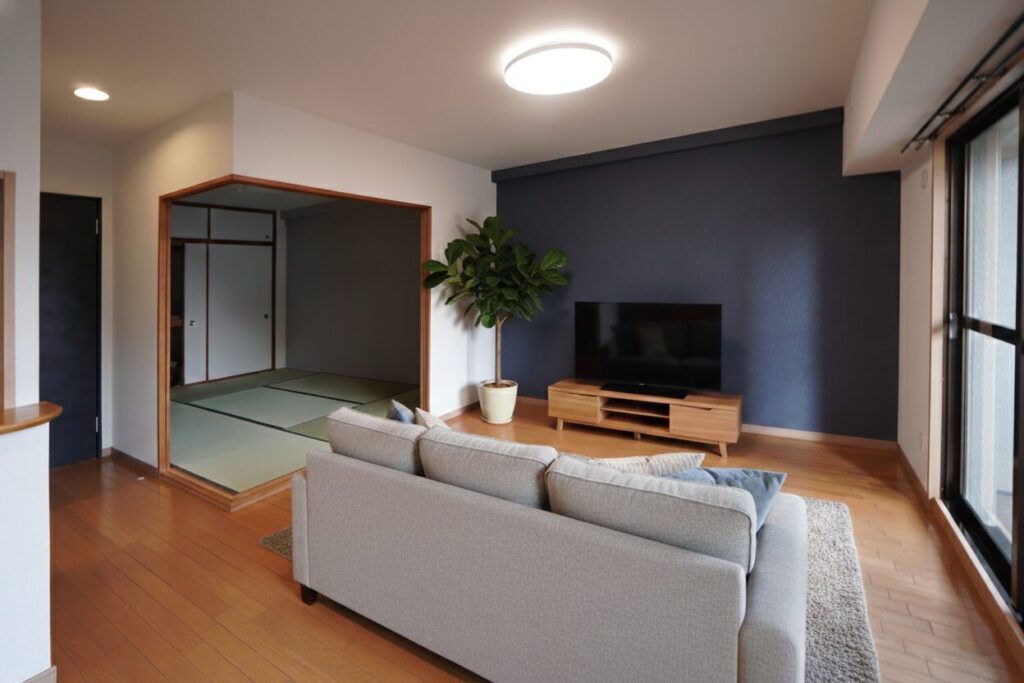 リフォーム後のLDK2