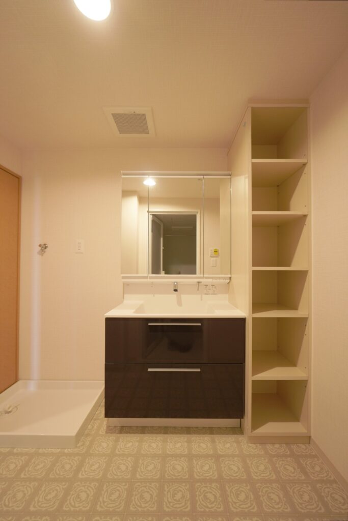 リフォーム後の洗面所2