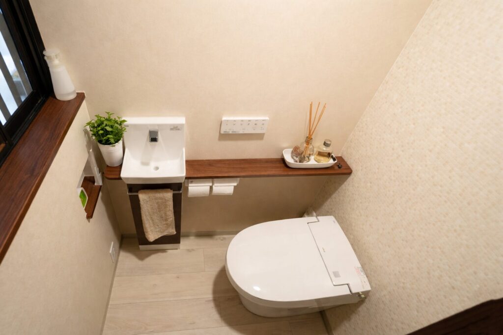 リフォーム後のトイレ1