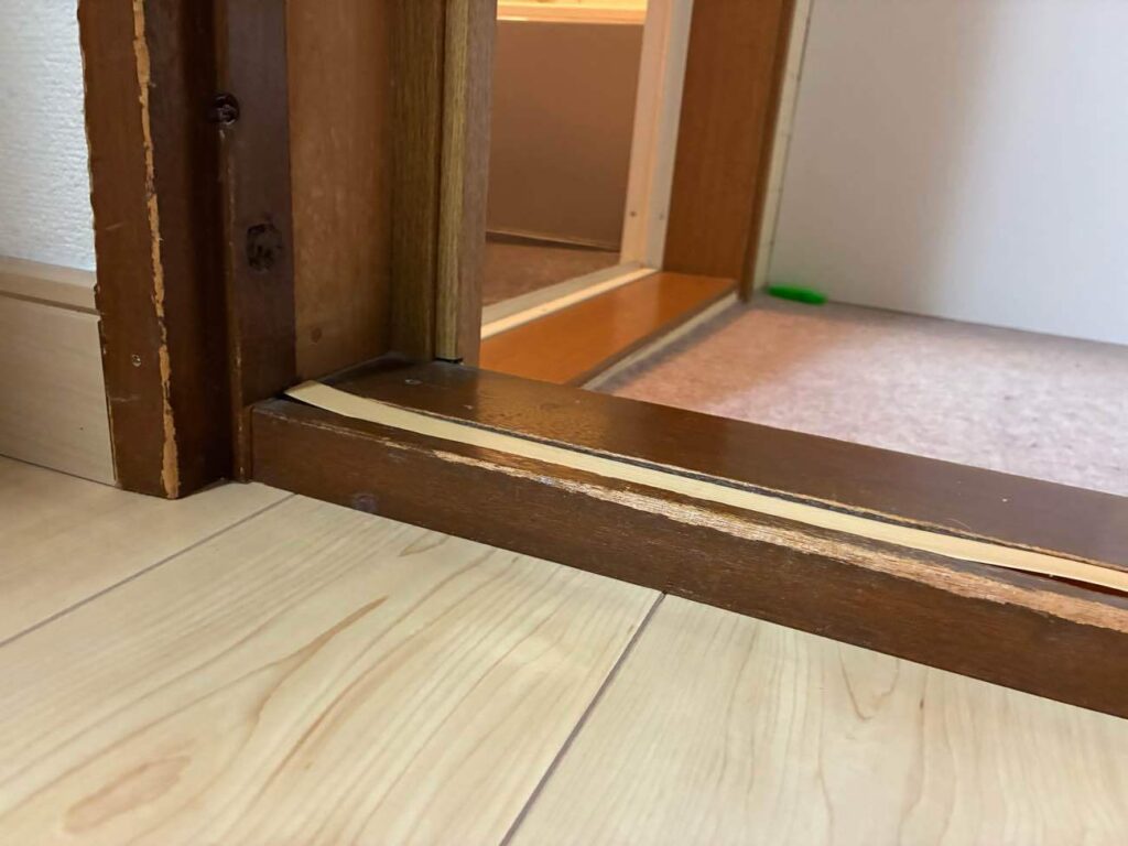 リフォーム前の洗面所３