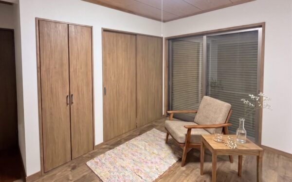 使わなくなった和室を、ご主人様がくつろげる和洋室へリフォーム|大津市