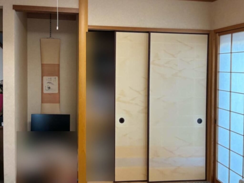 リフォーム前の和室2
